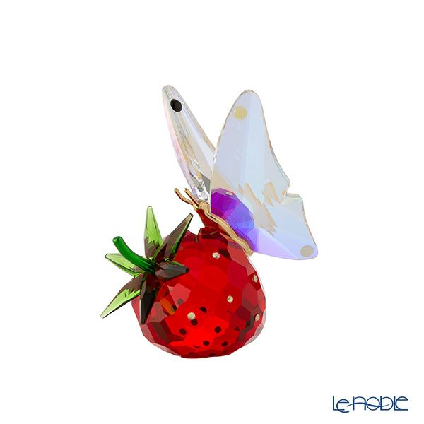 スワロフスキー Idyllia バタフライ＆ストロベリー SW5666846 24SS