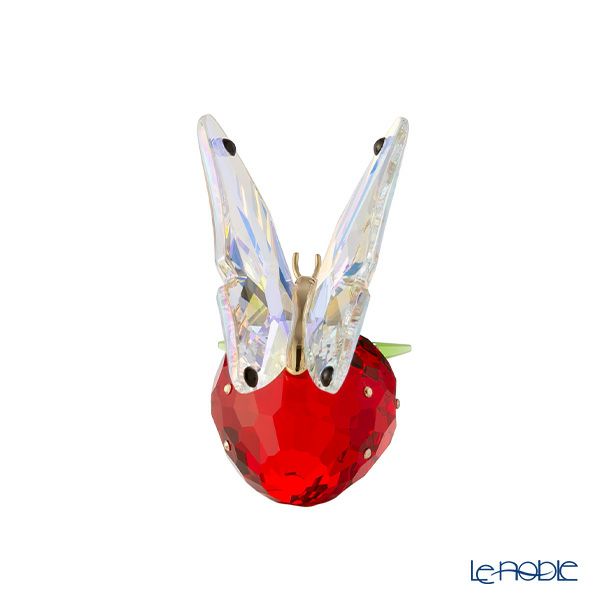 スワロフスキー Idyllia バタフライ＆ストロベリー SW5666846 24SS