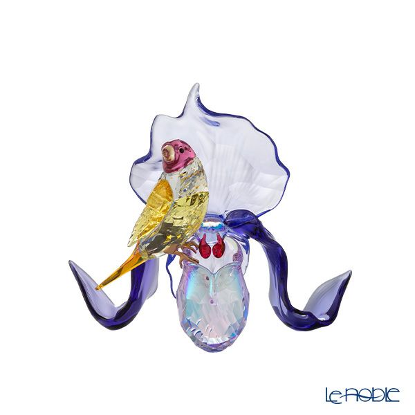 スワロフスキー Idyllia コキンチョウとオーキッド SW5675211 25SS