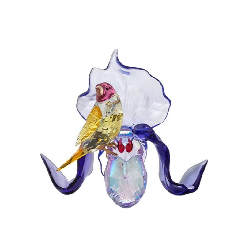 スワロフスキー Idyllia コキンチョウとオーキッド SW5675211 25SS