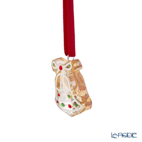 スワロフスキー Holiday Cheers ジンジャーブレッド ベルオーナメント クリスマス SW5681580 24AW