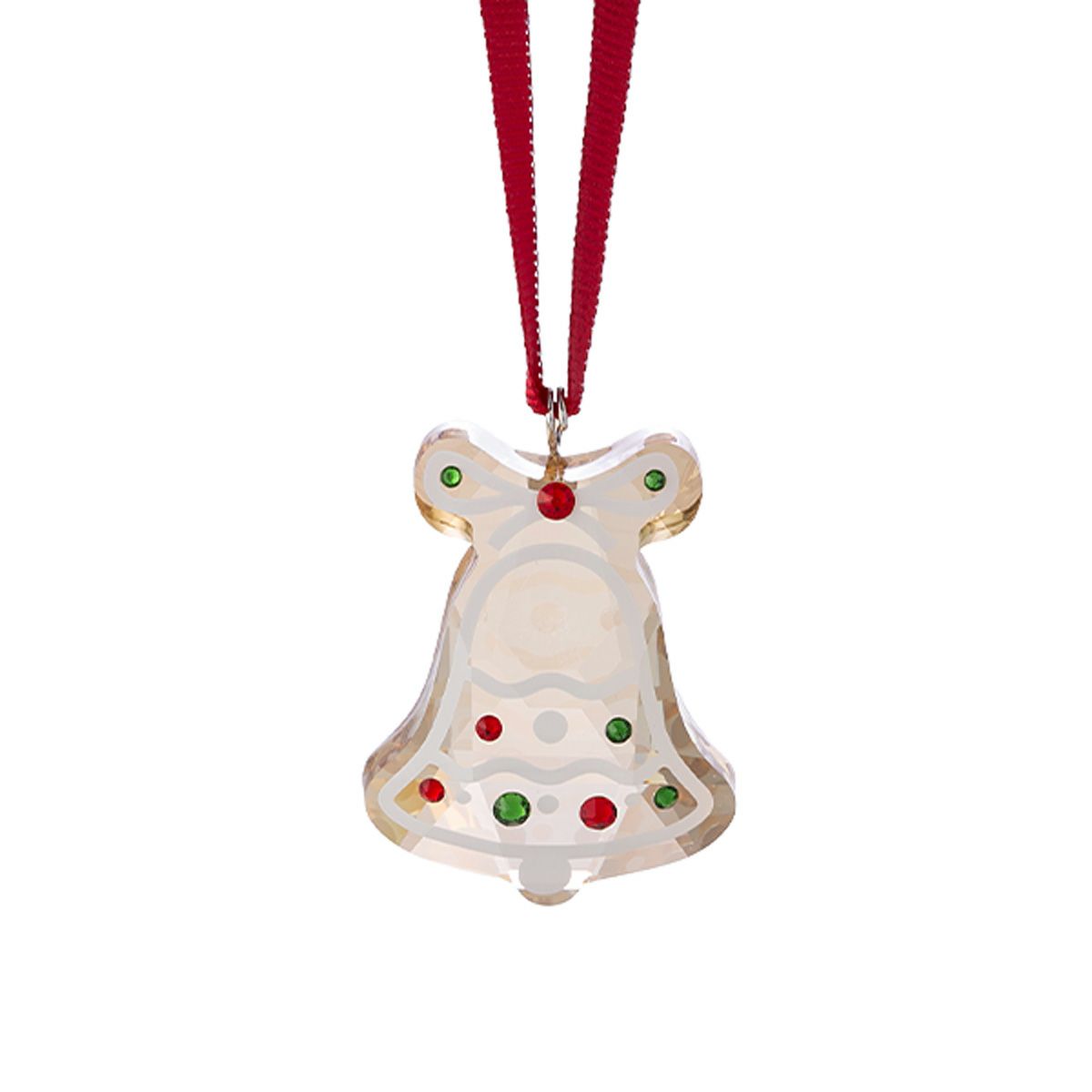 スワロフスキー Holiday Cheers ジンジャーブレッド ベルオーナメント クリスマス SW5681580 24AW
