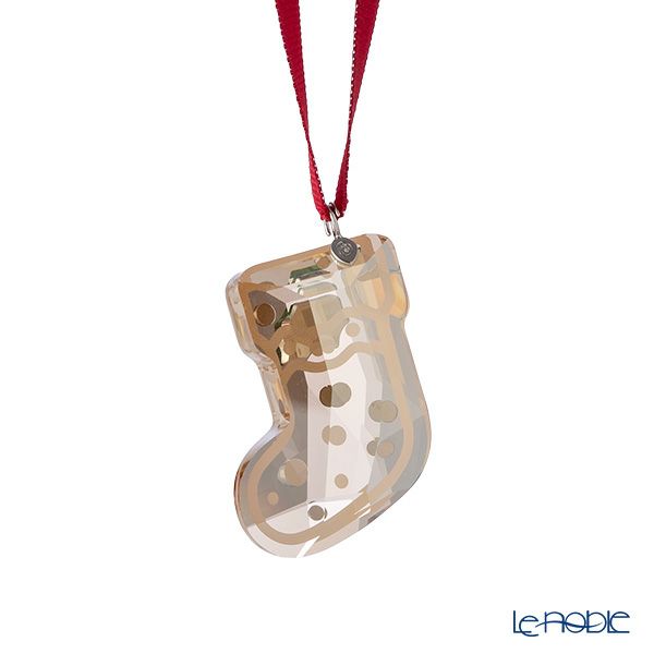 スワロフスキー Holiday Cheers ジンジャーブレッド 靴下オーナメント クリスマス SW5681581 24AW