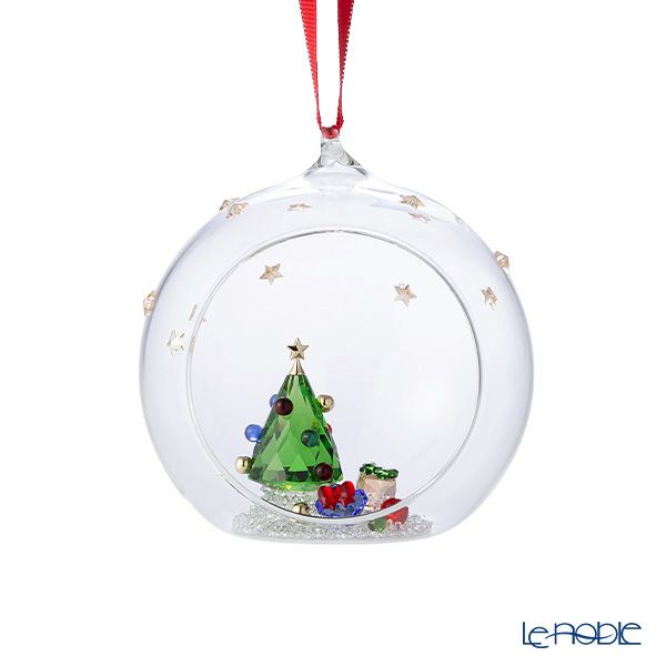 スワロフスキー Holiday Cheers ツリー＆ギフト ボールオーナメント クリスマス SW5681633 24AW