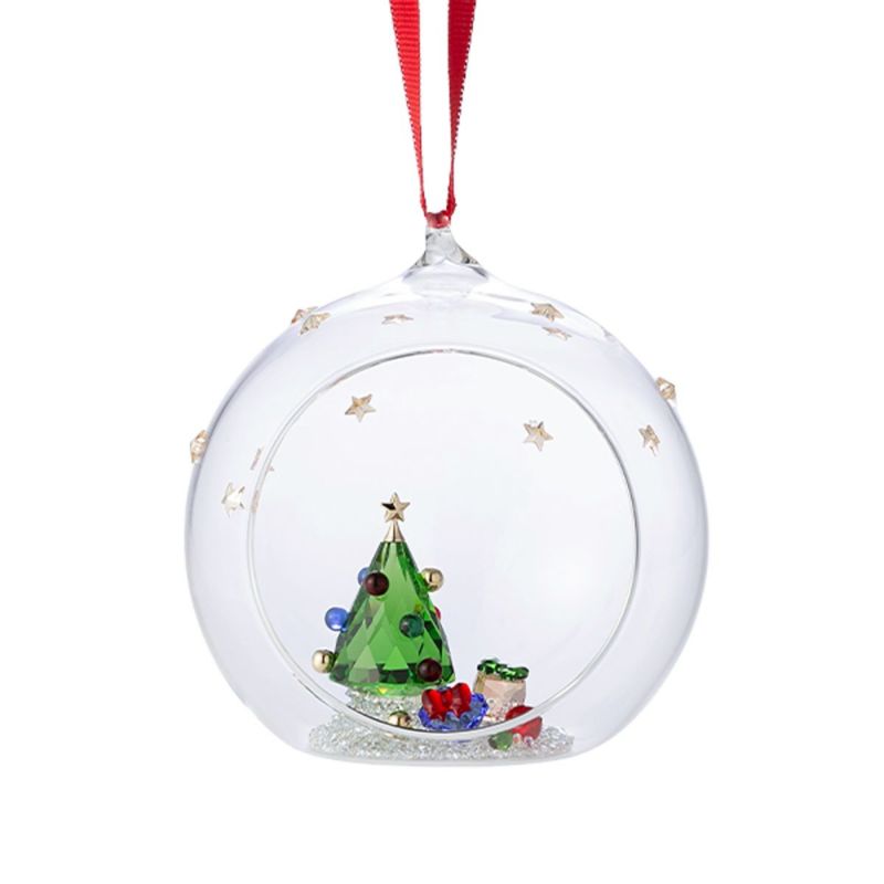 スワロフスキー Holiday Cheers ツリー＆ギフト ボールオーナメント クリスマス SW5681633 24AW