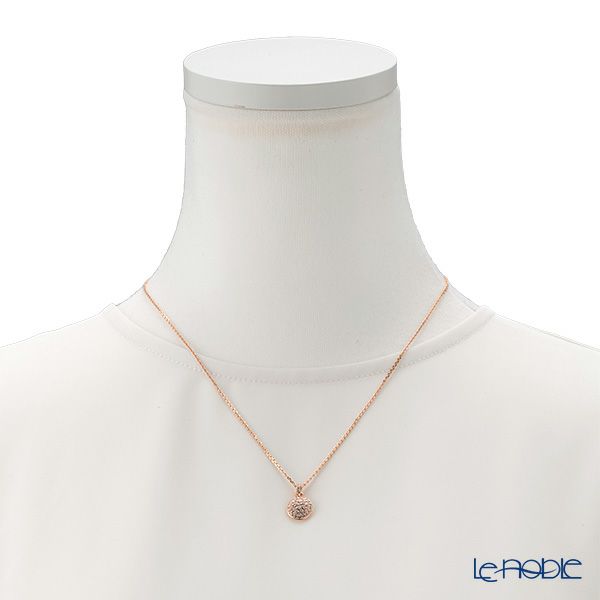 スワロフスキー ペンダント Sublima／Meteora ホワイト／ローズゴールド SW5683450 24SS