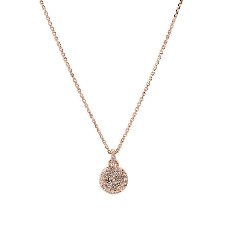 スワロフスキー ペンダント Sublima／Meteora ホワイト／ローズゴールド SW5683450 24SS