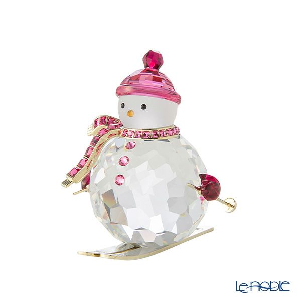 スワロフスキー Holiday Cheers Dulcis スノーマン ピンク SW5687121 24AW