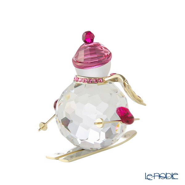 スワロフスキー Holiday Cheers Dulcis スノーマン ピンク SW5687121 24AW