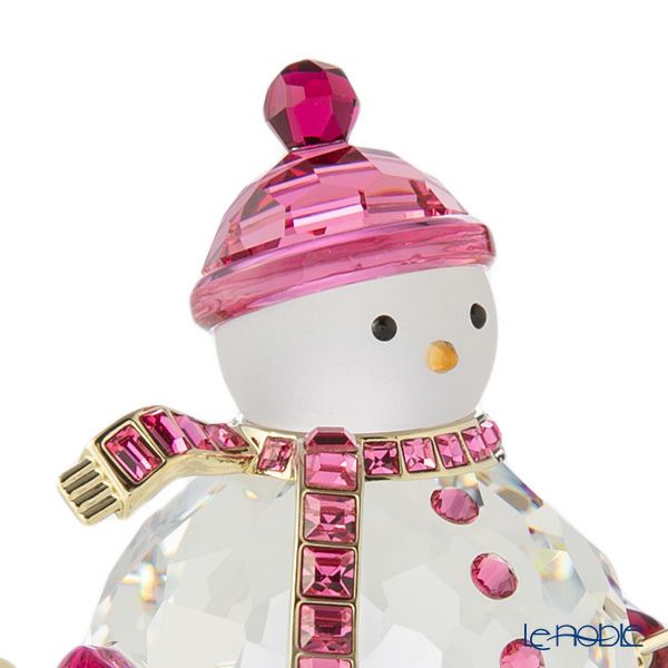 スワロフスキー Holiday Cheers Dulcis スノーマン ピンク SW5687121 24AW