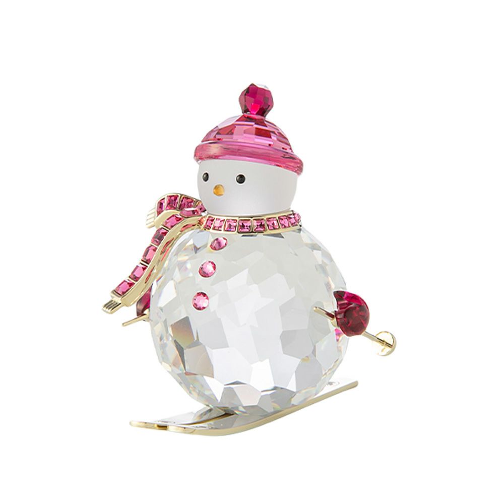 スワロフスキー Holiday Cheers Dulcis スノーマン ピンク SW5687121 24AW