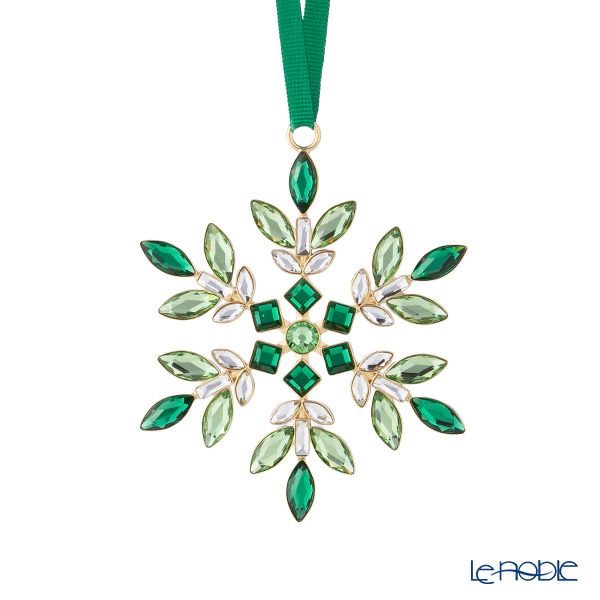 スワロフスキー Gema ホリデーオーナメント グリーン クリスマス SW5691044 24AW