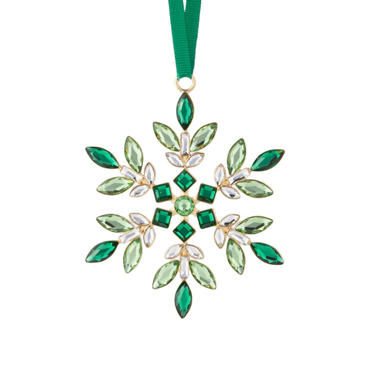 スワロフスキー Gema ホリデーオーナメント グリーン クリスマス SW5691044 24AW