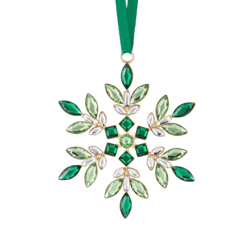 スワロフスキー Gema ホリデーオーナメント グリーン クリスマス SW5691044 24AW