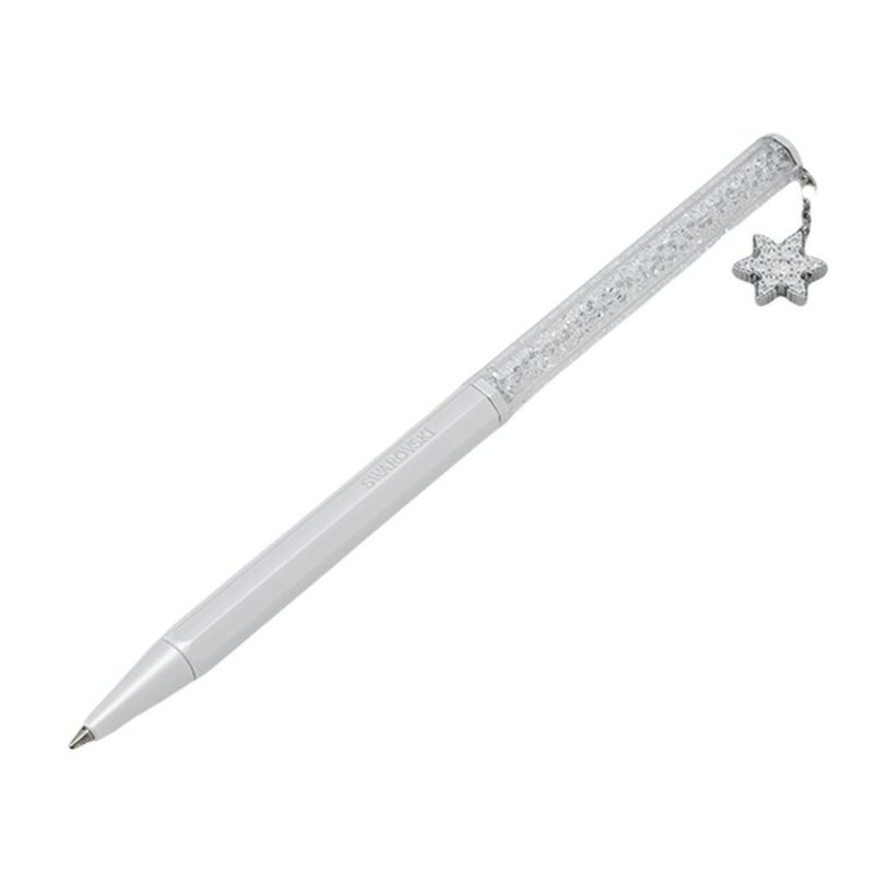 スワロフスキー Crystalline ボールペン オクタゴン スノーフレーク／ホワイト 2025 SW5696718 24AW