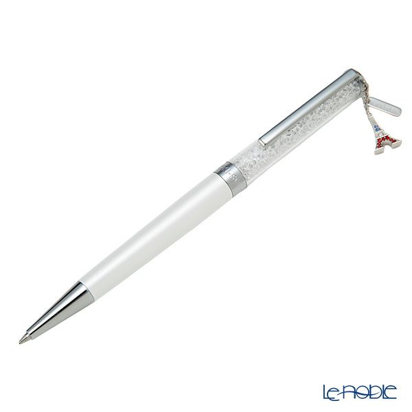 スワロフスキー Crystalline ボールペン エッフェル塔（ホワイト／クローム） SW5698802 24SS