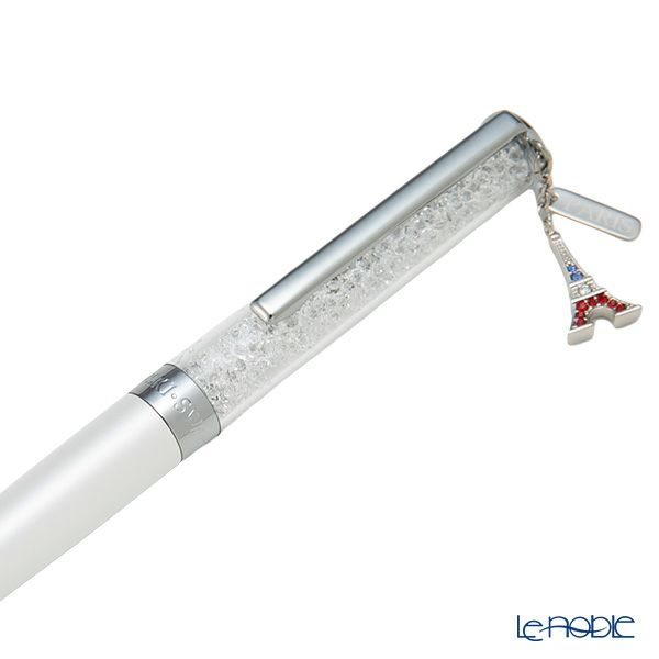 スワロフスキー Crystalline ボールペン エッフェル塔（ホワイト／クローム） SW5698802 24SS