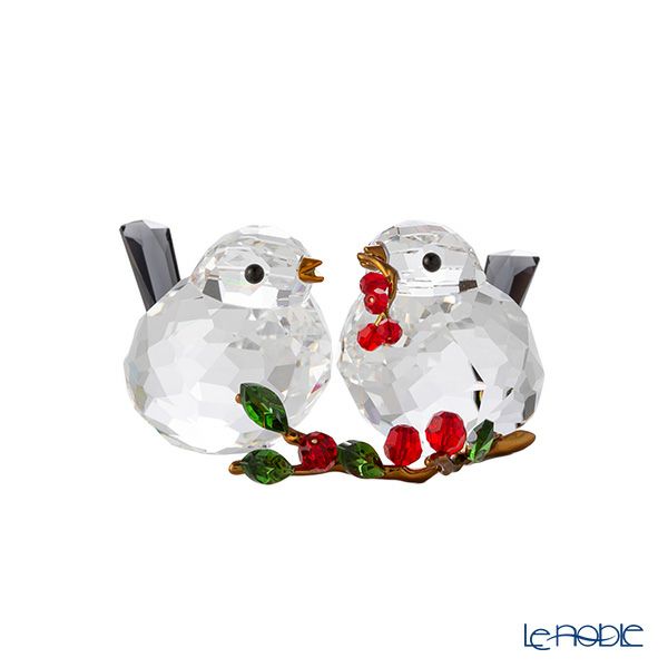 スワロフスキー Idyllia ラブバードとベリー SW5701371 25AW