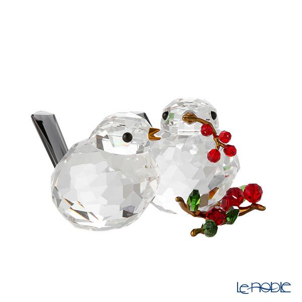 スワロフスキー Idyllia ラブバードとベリー SW5701371 25AW
