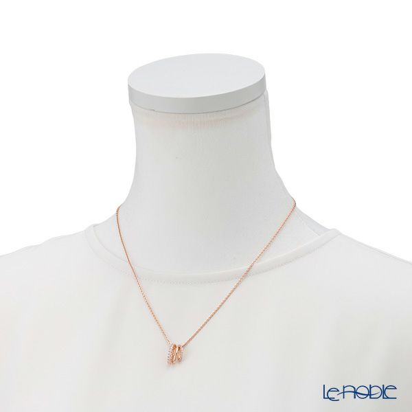 スワロフスキー ペンダント Hyperbola ミックス （ホワイト／ローズゴールド） SW5701494 24AW