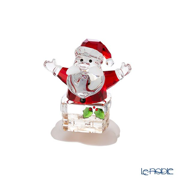 スワロフスキー Holiday Cheers サンタクロースと煙突 クリスマス SW5701507 25AW