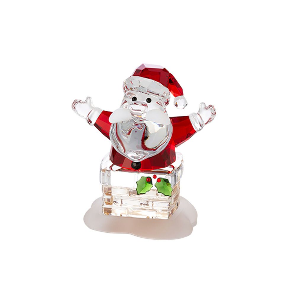 スワロフスキー Holiday Cheers サンタクロースと煙突 クリスマス SW5701507 25AW
