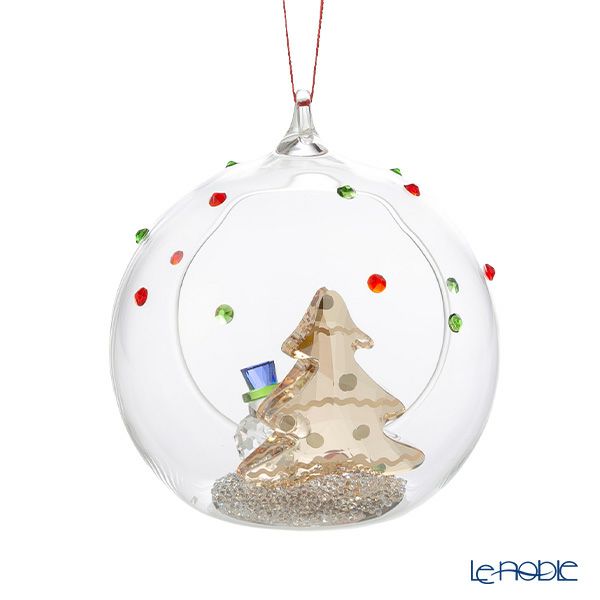 スワロフスキー Holiday Cheers ツリーとスノーマン ボールオーナメント クリスマス SW5701509 25AW