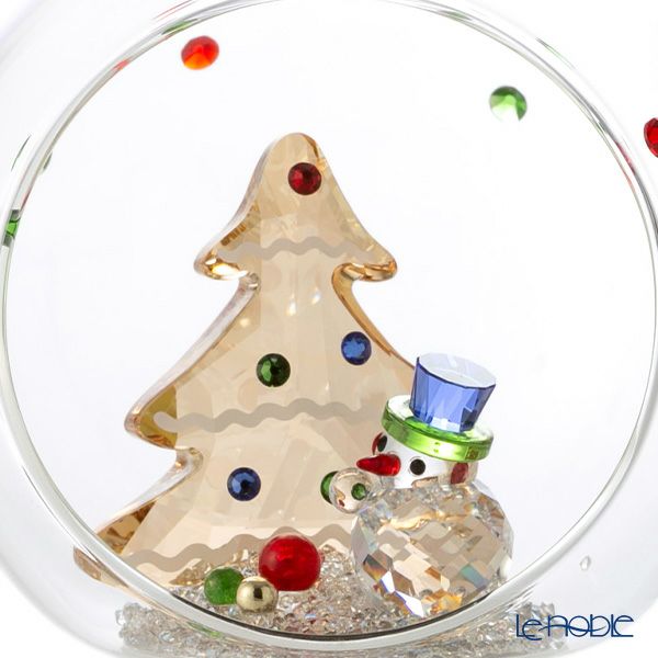 スワロフスキー Holiday Cheers ツリーとスノーマン ボールオーナメント クリスマス SW5701509 25AW