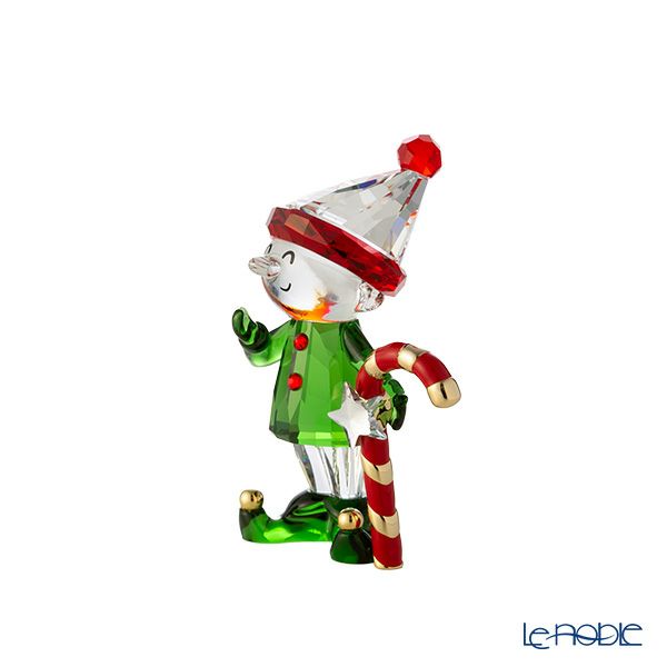スワロフスキー Holiday Cheers Dulcis エルフとキャンディーケイン クリスマス SW5701852 25AW