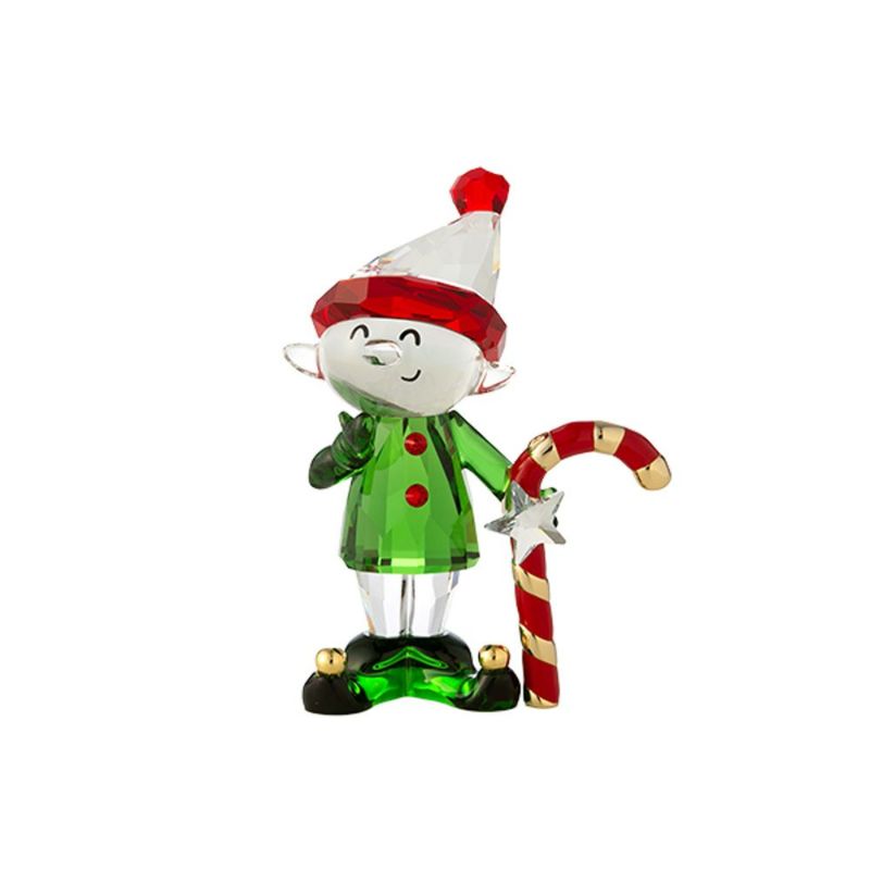 スワロフスキー Holiday Cheers Dulcis エルフとキャンディーケイン クリスマス SW5701852 25AW