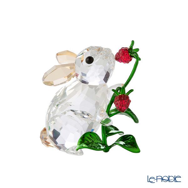 スワロフスキー Idyllia ウサギと木イチゴ SW5702437 25AW