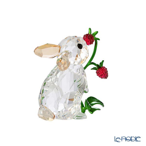スワロフスキー Idyllia ウサギと木イチゴ SW5702437 25AW