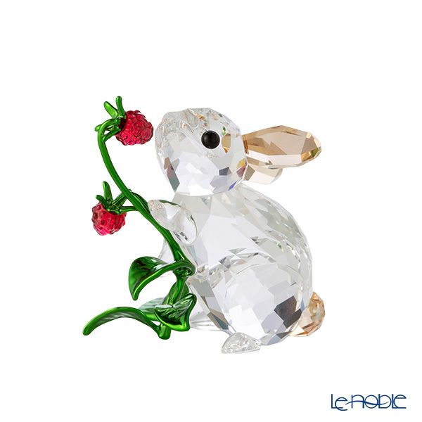 スワロフスキー Idyllia ウサギと木イチゴ SW5702437 25AW