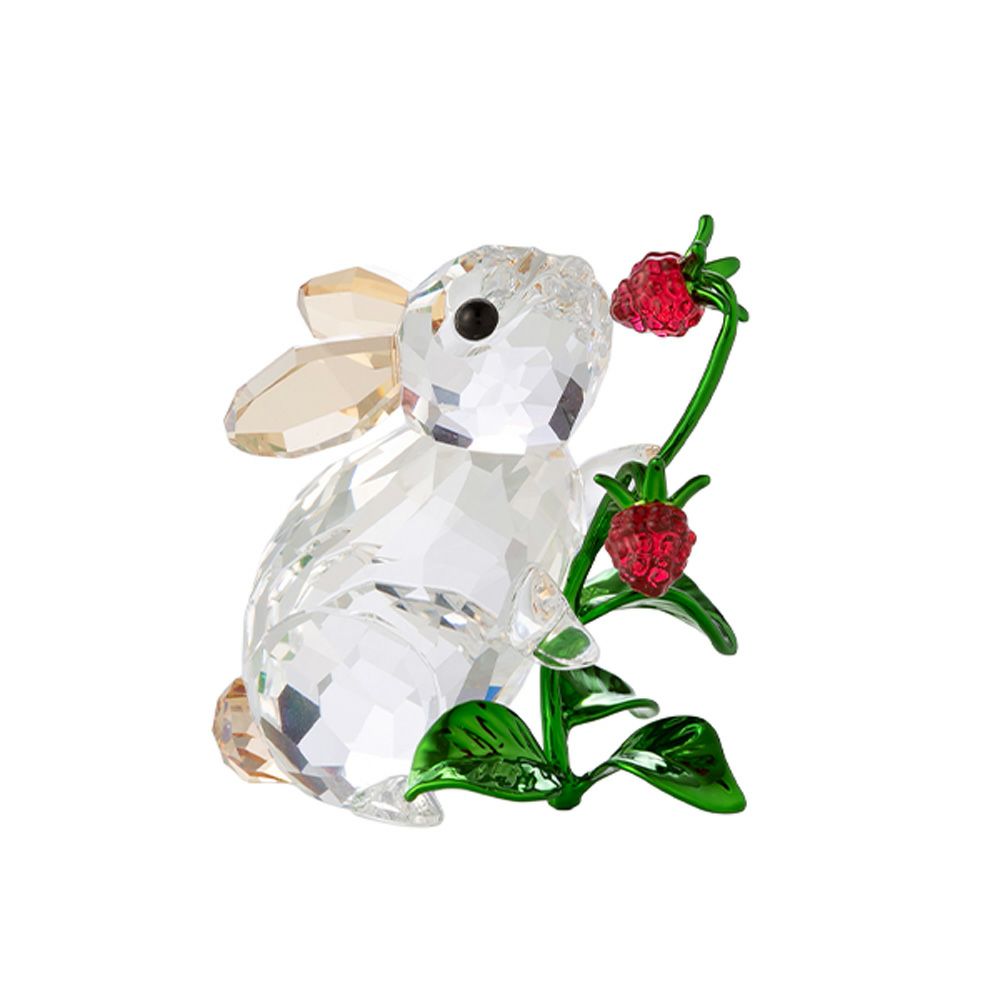 スワロフスキー Idyllia ウサギと木イチゴ SW5702437 25AW