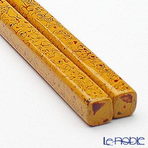 若狭塗箸（兵左衛門） うるし 桜木（中） 20.5cm B-918