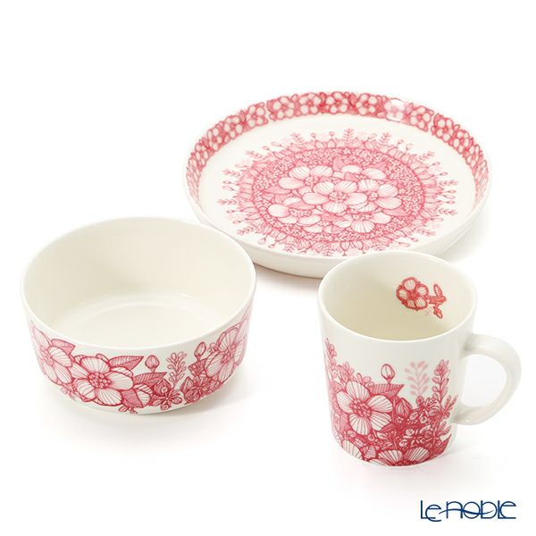 アラビア（ARABIA） フヴィラ Huvila マグ＆プレート＆ボウル 3点セット