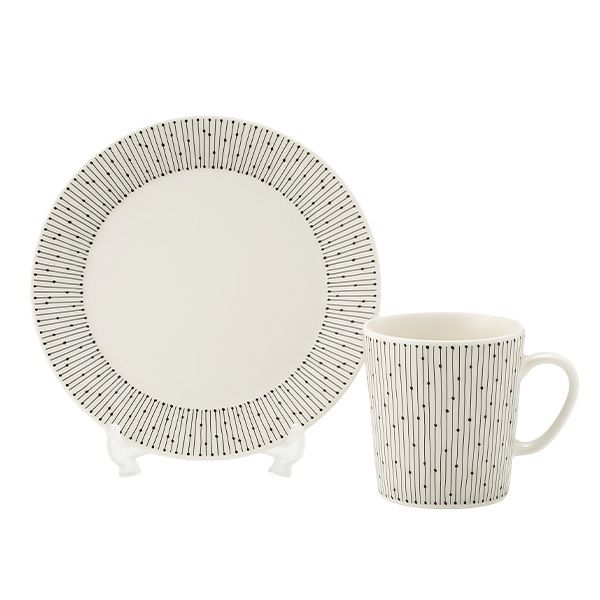 アラビア（ARABIA） マイニオ サラストゥス Mainio Sarastus マグカップ300ml ＆ プレート19cm セット