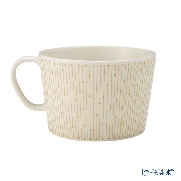 アラビア（ARABIA） マイニオ サラストゥス Mainio Sarastus ベージュ カップ400ml ＆ プレート（蓋）15cm セット