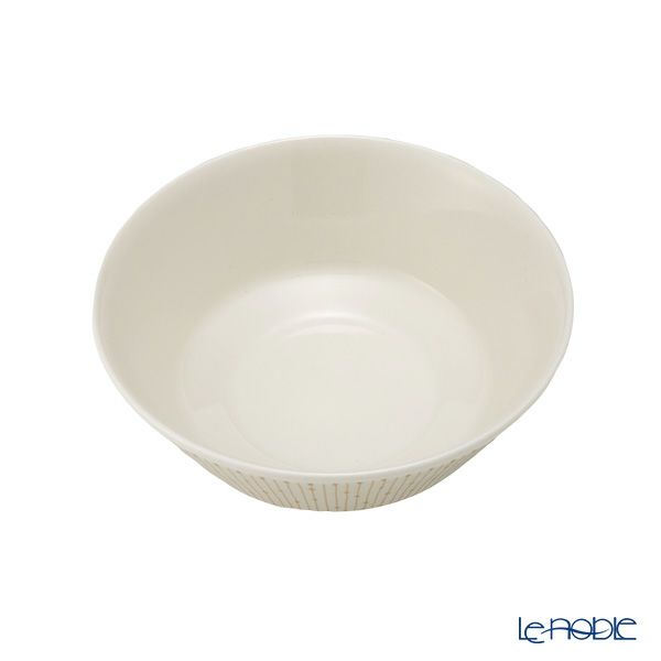 アラビア（ARABIA） マイニオ サラストゥス Mainio Sarastus ベージュ ボウル13cm ＆ プレート（蓋）15cm セット