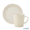 アラビア（ARABIA） マイニオ サラストゥス Mainio Sarastus ベージュ マグカップ300ml ＆ プレート19cm セット