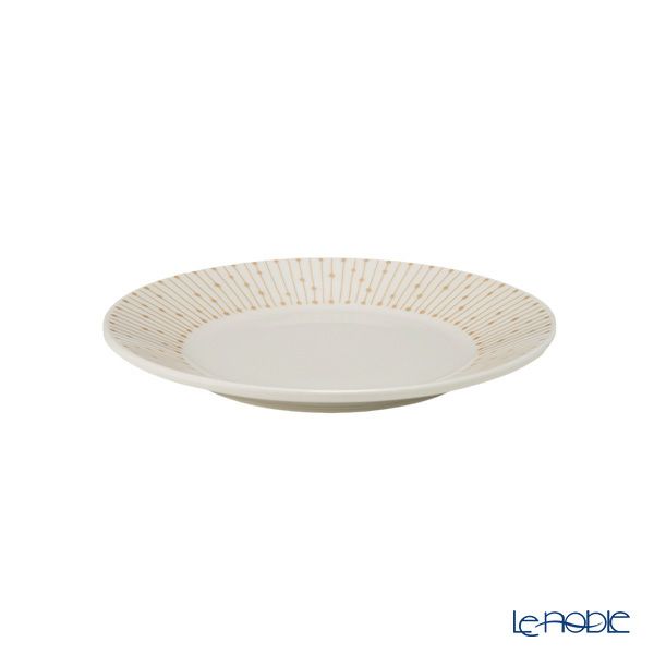 アラビア（ARABIA） マイニオ サラストゥス Mainio Sarastus ベージュ マグカップ300ml ＆ プレート（蓋）11cm セット