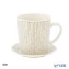 アラビア（ARABIA） マイニオ サラストゥス Mainio Sarastus ベージュ マグカップ300ml ＆ プレート（蓋）11cm セット