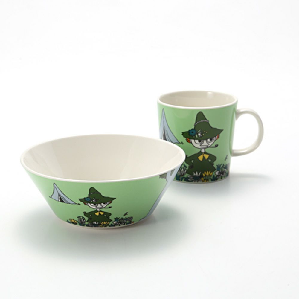 アラビア（ARABIA） ムーミン スナフキン（SNUFKIN） グリーン 2015 2ピースセット