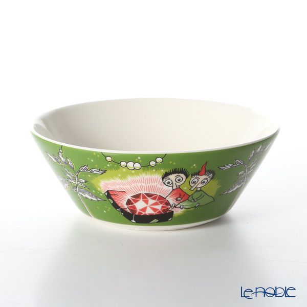 アラビア（ARABIA） ムーミン トフスランとビフスラン（THINGUMY AND BOB）グリーン 3ピースセット