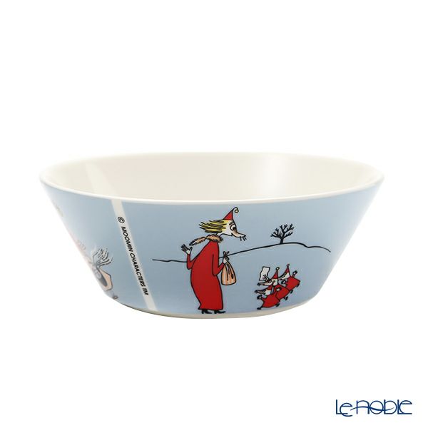 アラビア（ARABIA） ムーミン フィリフヨンカ 3ピースセット グレー（ブルーグレー）