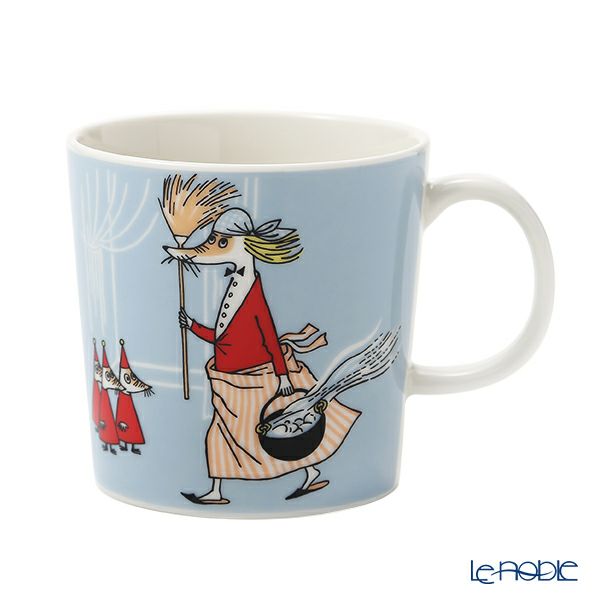 アラビア（ARABIA） ムーミン フィリフヨンカ 3ピースセット グレー（ブルーグレー）