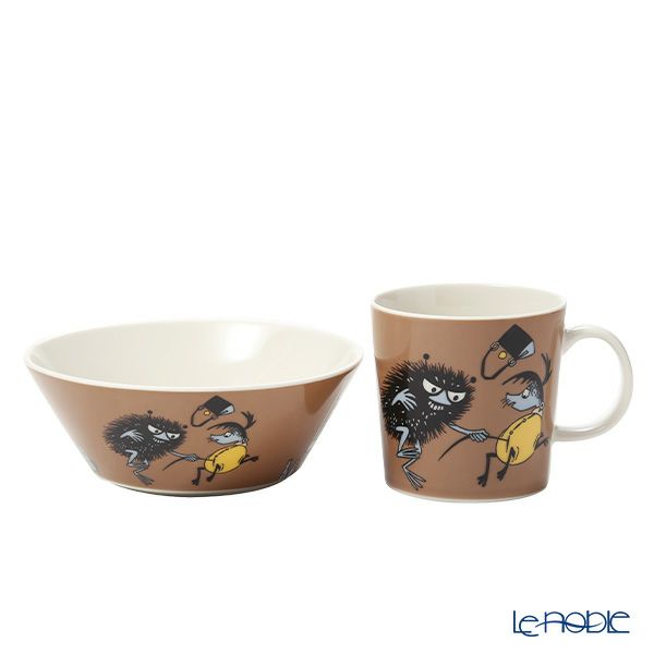 アラビア（ARABIA） ムーミン スティンキー 2ピースセット ボウル＆マグカップ