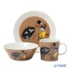 アラビア（ARABIA） ムーミン スティンキー 3ピースセット プレート＆ボウル＆マグカップ