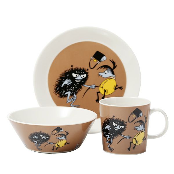 ムーミン アラビア マグカップ 3個セット スティンキー アラビア（ARABIA） ムーミン スティンキー 3ピースセット プレート