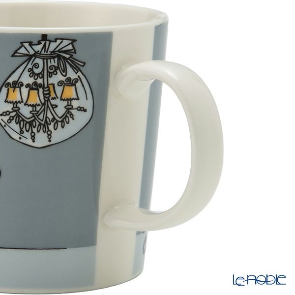 アラビア（ARABIA） ムーミン クラシック 3ピースセット ムーミンパパ グレー プレート＆ボウル＆マグカップ